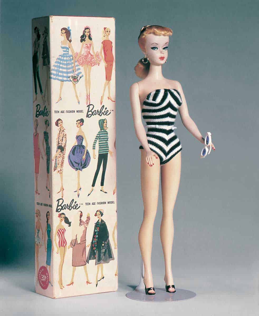 mostra barbie milano barbie 1959