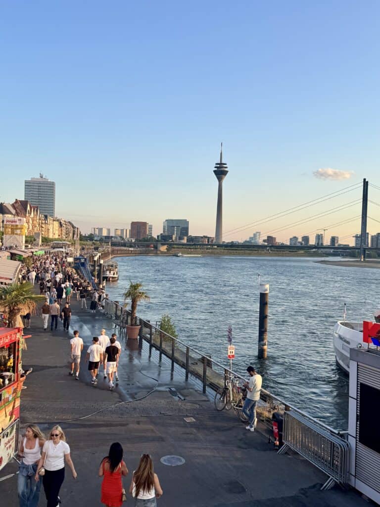 il reno a dusseldorf