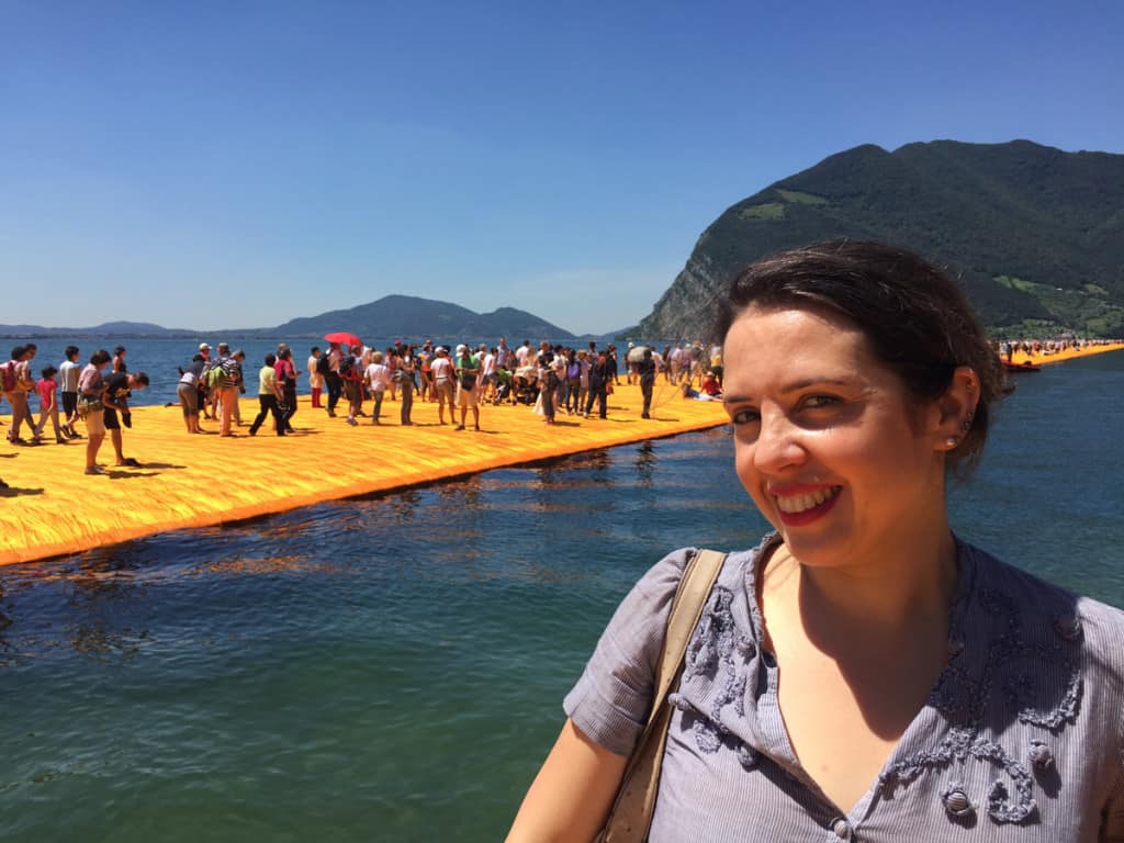 Floating Piers, la mia esperienza