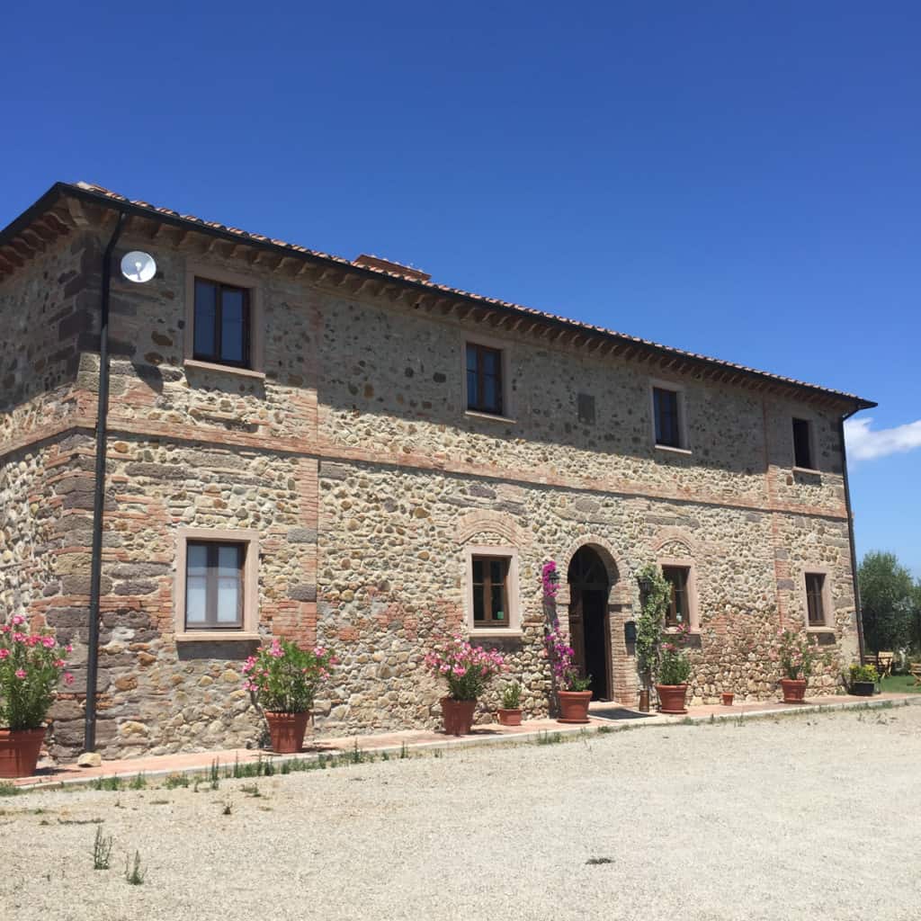 L'albergo Poderino San Cristoforo a Lajatico, nel Pisano