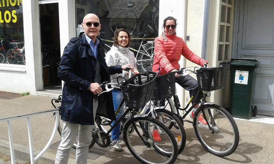 Io e i miei compagni di viaggio in bicicletta! :)