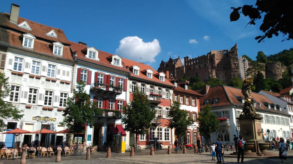 Heidelberg, il centro storico