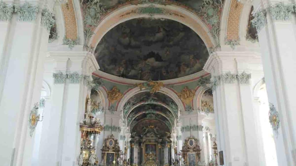 San Gallo Svizzera, l'interno della cattedrale