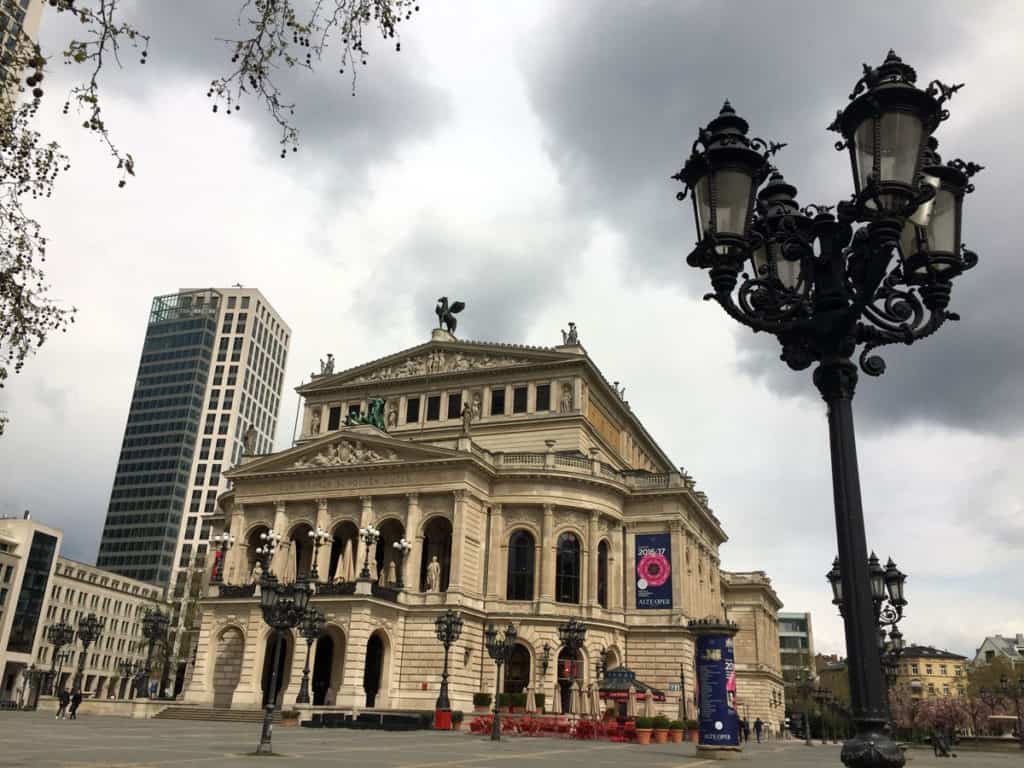 visitare francoforte Opernhaus, il teatro dell'Opera