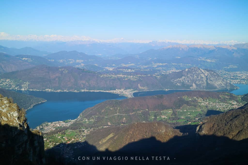 Fiore di Pietra, il panorama di cui si gode dal Monte Generoso