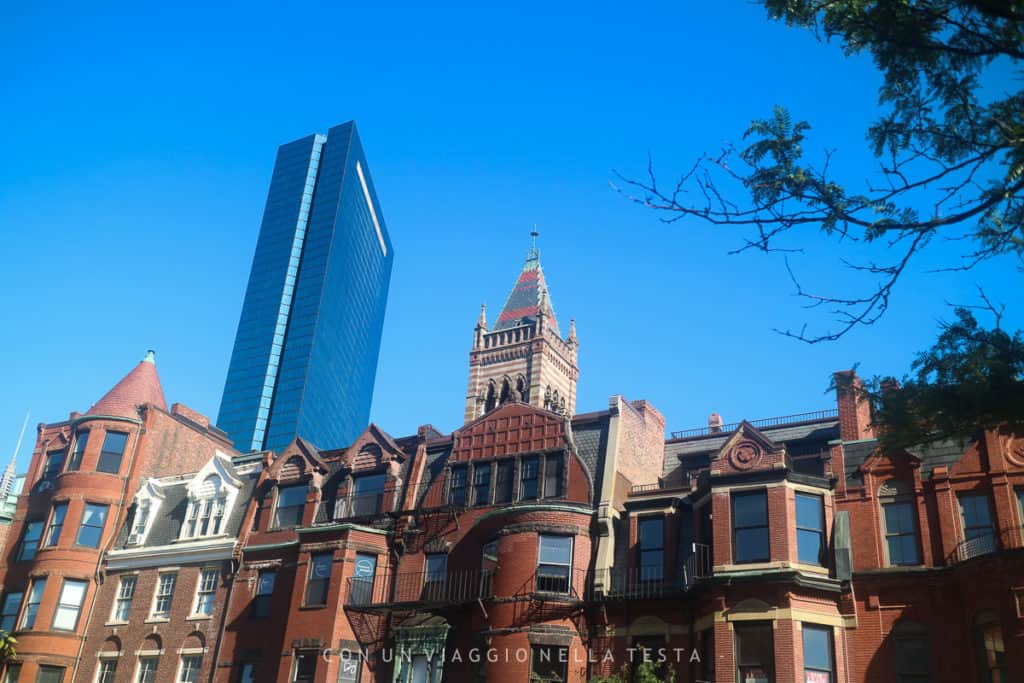 Viaggio a boston Gli abbaini delle case