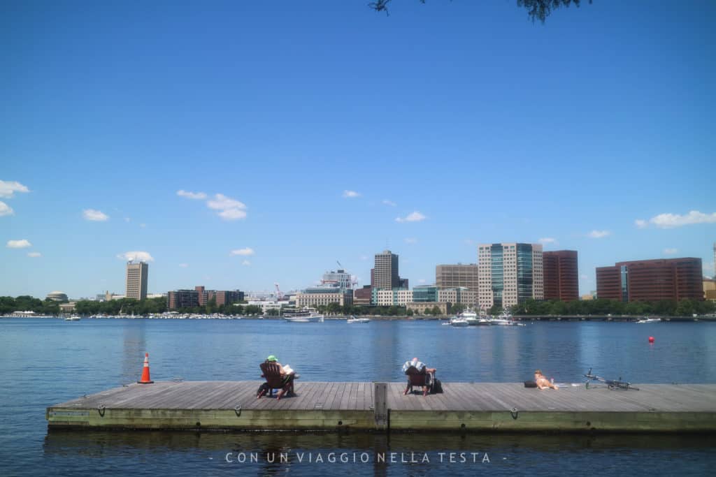 Viaggio a boston Charles River