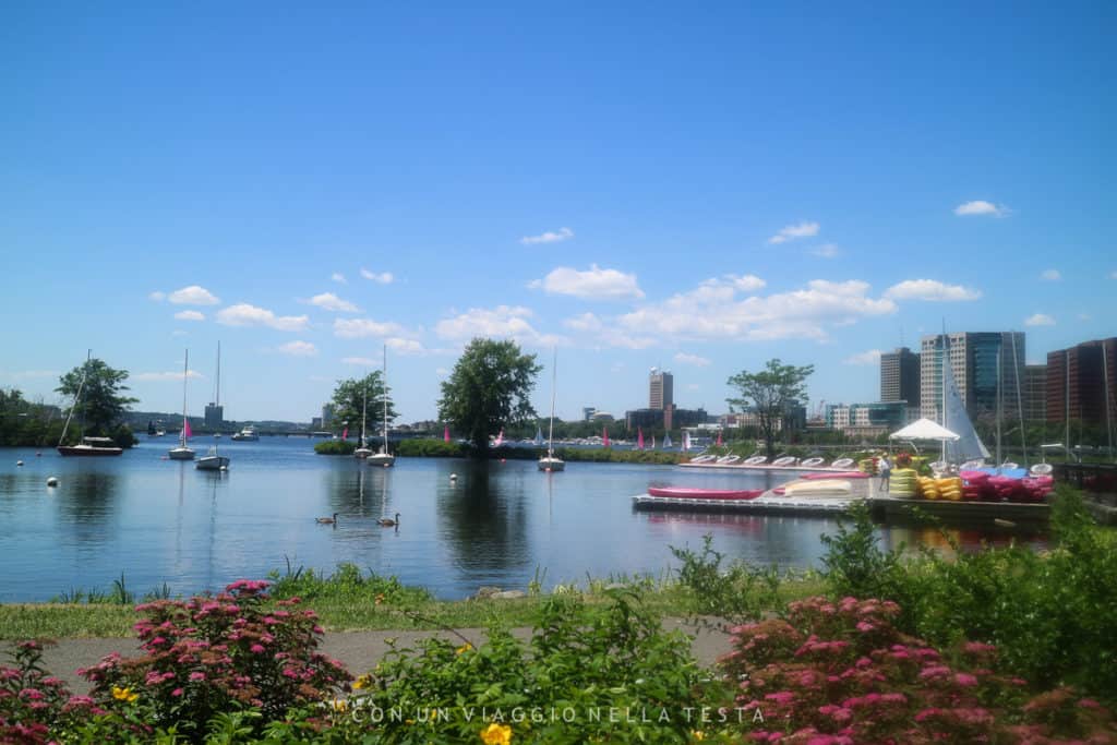 cosa vedere a boston: Scorci della Charles River Esplanade