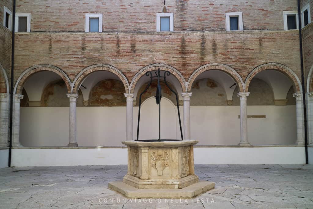 Museo di Storia della Mezzadria Senigallia chiostro 