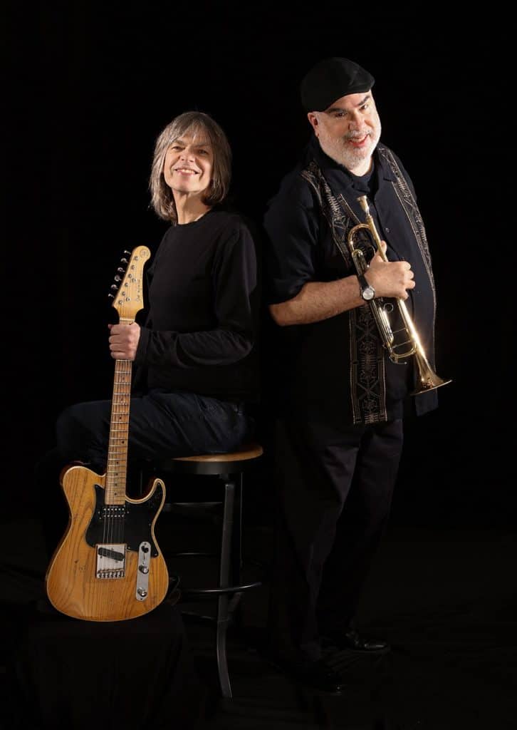 Mike Stern e Randy Brecker, protagonisti della serata di venerdì 13 luglio al Nave de Vero in Jazz 2018