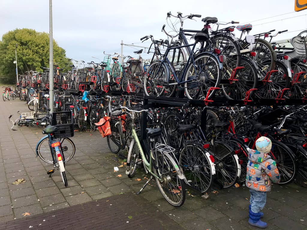 olanda - parcheggio bici